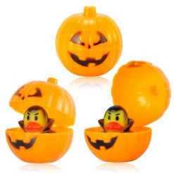 Joyin Halloween Prefilled 12 Pack Pumpkin Box With Rubber Duck -Cheap Halloween Store 12 pack halloween prefilled pumpkin box with rubber duck 2