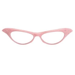 Elope 50s Pink Frame Glasses