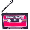 Funny Fashions 80's Cassette Party Mix Tape Wristlet