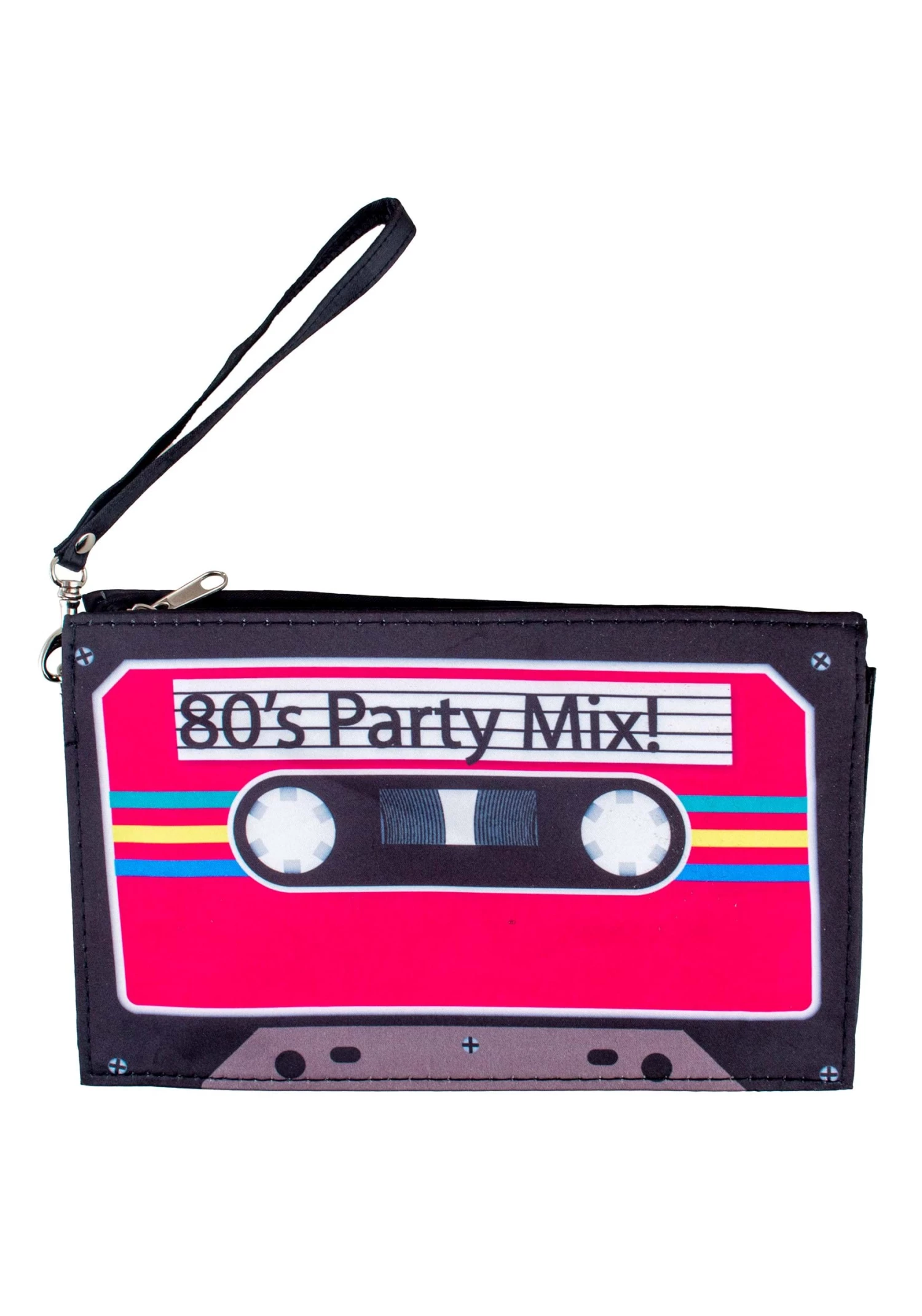 Funny Fashions 80's Cassette Party Mix Tape Wristlet 1 Funny Fashions 80's Cassette Party Mix Tape Wristlet