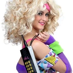 Fun Costumes 80s Cell Phone Wristlet