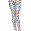 Fun Costumes Women's 80s Party Girl Leggings