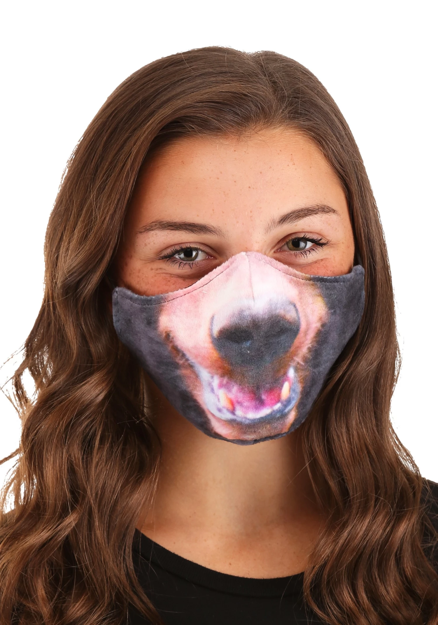 Elope Adult's Bear Sublimated Face Mask 1 Elope Adult's Bear Sublimated Face Mask