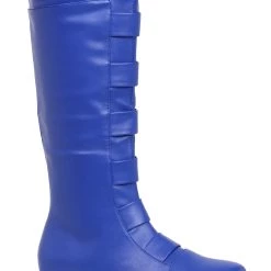 Ellie Adult Blue Superhero Boots
