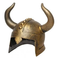 Underwraps Bronze Horned Helmet For Adults