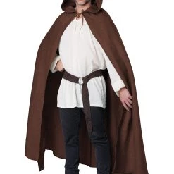 California Costume Collection Adult Brown Hooded Cloak