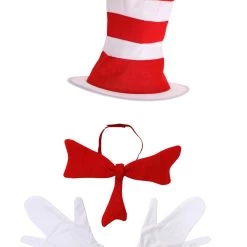 Elope Adult Cat In The Hat Accessory Costume Kit