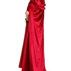 Partytime Costume & Lingerie (Yiwu) Factory Crimson Riding Cloak -Cheap Halloween Store adult crimson riding cloak alt 1