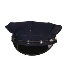 Rothco Adult Deluxe 8 Pt. Navy Blue Police Hat