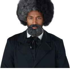California Costume Collection Frederick Douglass Men's Wig And Goatee