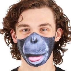 Elope Adult's Gorilla Sublimated Face Mask