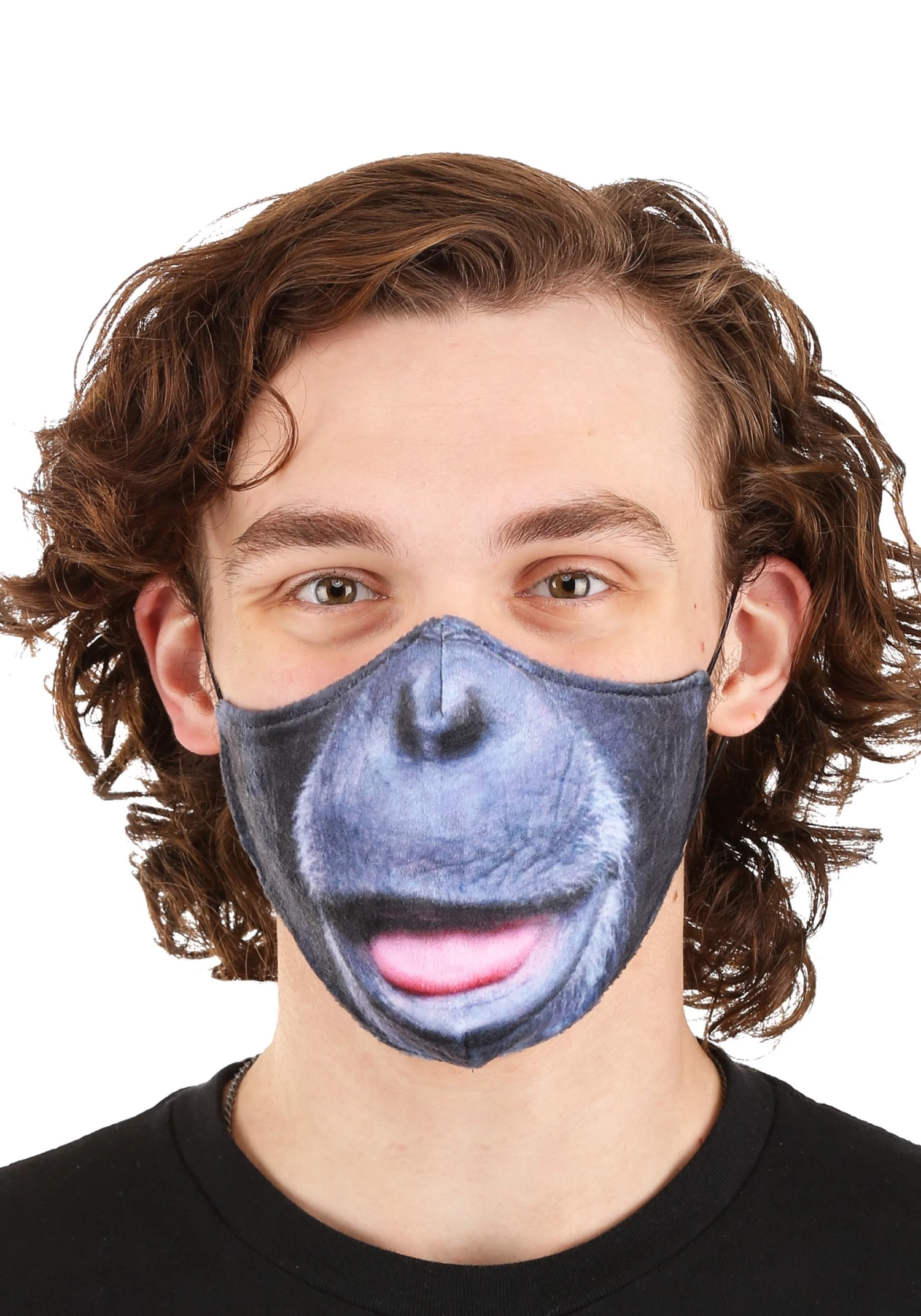 Elope Adult's Gorilla Sublimated Face Mask 1 Elope Adult's Gorilla Sublimated Face Mask