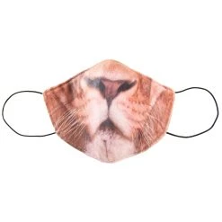 Elope Adult's Lion Sublimated Face Mask -Cheap Halloween Store adult lion sublimated face mask alt 2