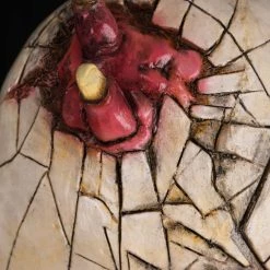 Oktober Studios Adult Possessed Latex Mask - Immortal Masks -Cheap Halloween Store adult possessed mask immortal masks alt 3