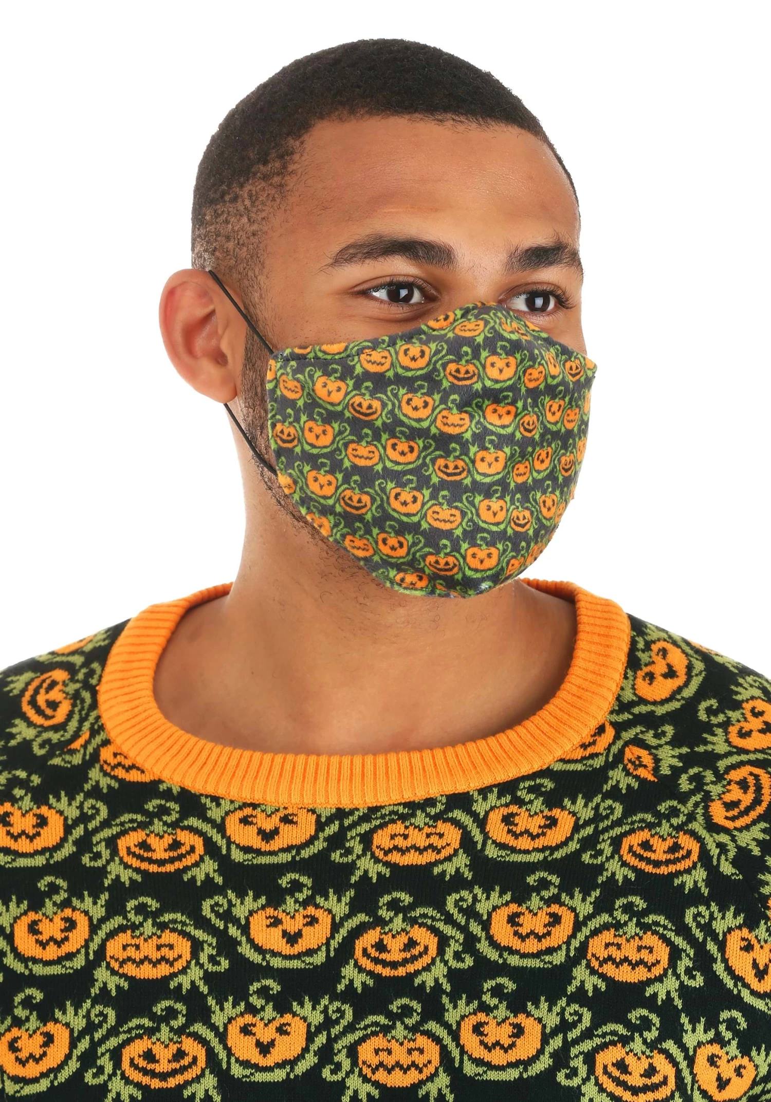 Guangzhou Fashion Travelling Goods Co. Ltd Pumpkins Pattern Sublimated Face Mask For Adults 5 Guangzhou Fashion Travelling Goods Co. Ltd Pumpkins Pattern Sublimated Face Mask For Adults - Image 5
