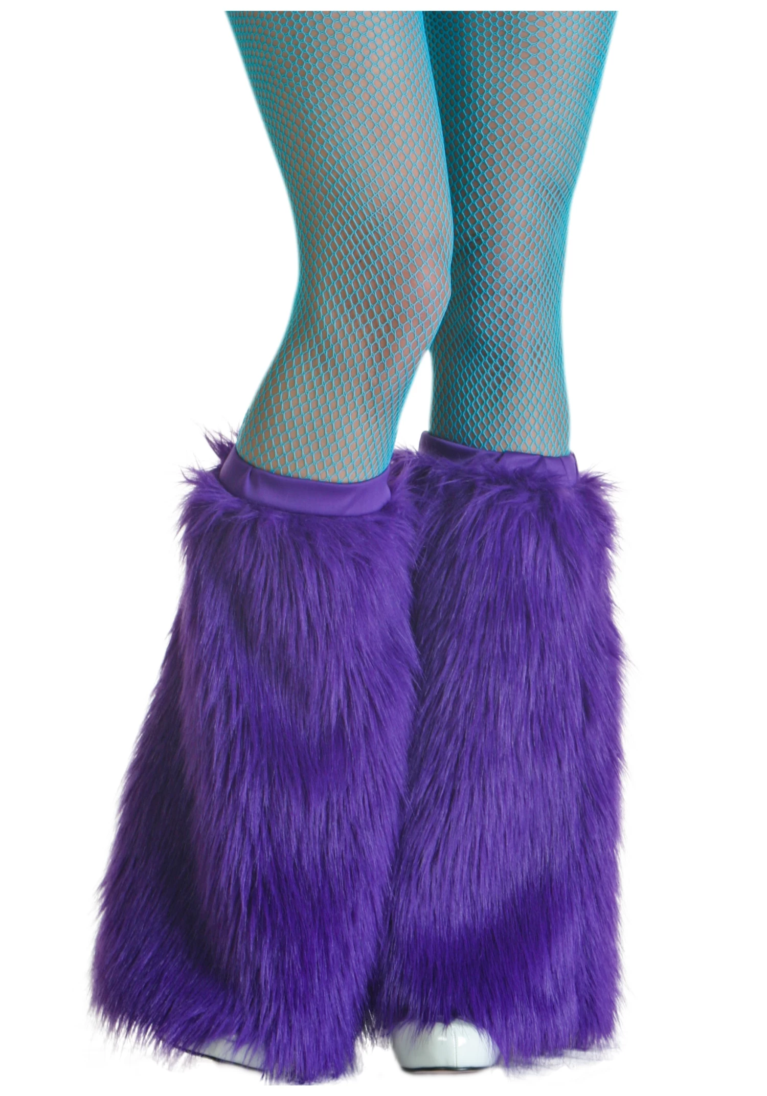 Fun Costumes Adult Purple Furry Boot Covers 1 Fun Costumes Adult Purple Furry Boot Covers