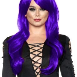 Underwraps Sassy Purple Wig For Adults