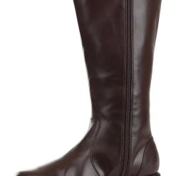 Eternal Union Tall Brown Boots For Adults -Cheap Halloween Store adult tall brown boots alt 3
