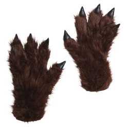 Fun Costumes Adult Werewolf Gloves