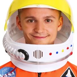 Yao Hats Adult's Astronaut Helmet -Cheap Halloween Store adults astronaut helmet alt4