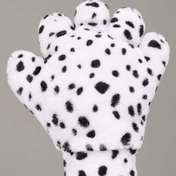 Fun Costumes Dalmatian Gloves For Adults -Cheap Halloween Store adults dalmatian gloves alt 2