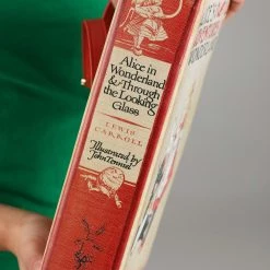 Shenzhen Daniel Bags & Cases Co. Ltd Alice In Wonderland Book Purse -Cheap Halloween Store alice in wonderland book bag alt 3