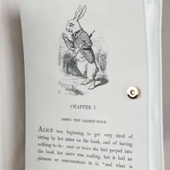 Shenzhen Daniel Bags & Cases Co. Ltd Alice In Wonderland Book Purse -Cheap Halloween Store alice in wonderland book bag alt 5