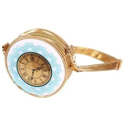 Fushengyuan Industry CO., Alice In Wonderland Costume Clock Accessory Purse 6 Fushengyuan Industry CO., Alice In Wonderland Costume Clock Accessory Purse -Cheap Halloween Store alice in wonderland clock purse alt 2