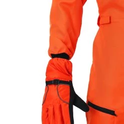 Fun Costumes Adult Orange Astronaut Gloves