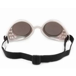 Elope Silver/Mirror Atomic Ray Goggles -Cheap Halloween Store atomic ray goggles silver mirror alt 2