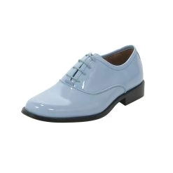 Fun Costumes Baby Blue Tuxedo Shoes