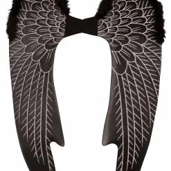 Forum Novelties, Inc Large Black Angel Wings