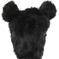 Elope Plush Hat Black Bear -Cheap Halloween Store black bear plush hat alt 3