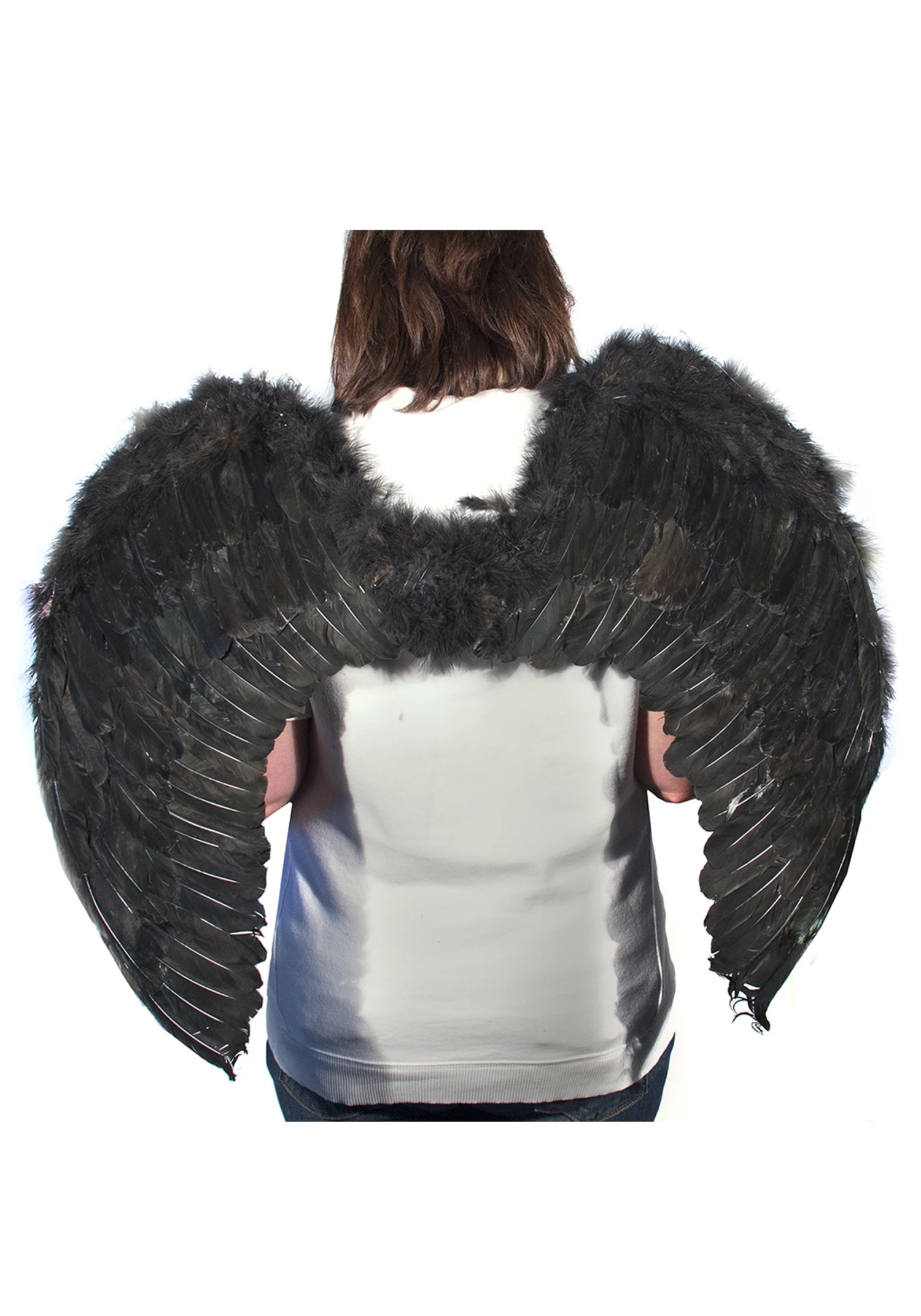 H.M. Smallwares Black Feather Angel Wings 1 H.M. Smallwares Black Feather Angel Wings