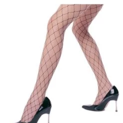 Leg Avenue Black Fence Net Pantyhose