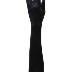 Fun Costumes Black Flapper Costume Gloves