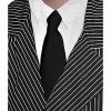 Fun Costumes Black Gangster Tie