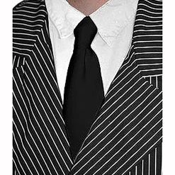 Fun Costumes Black Gangster Tie