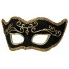 Forum Novelties, Inc Black Velvet Mardi Gras Mask