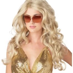 California Costume Collection Blonde Supermodel Wig