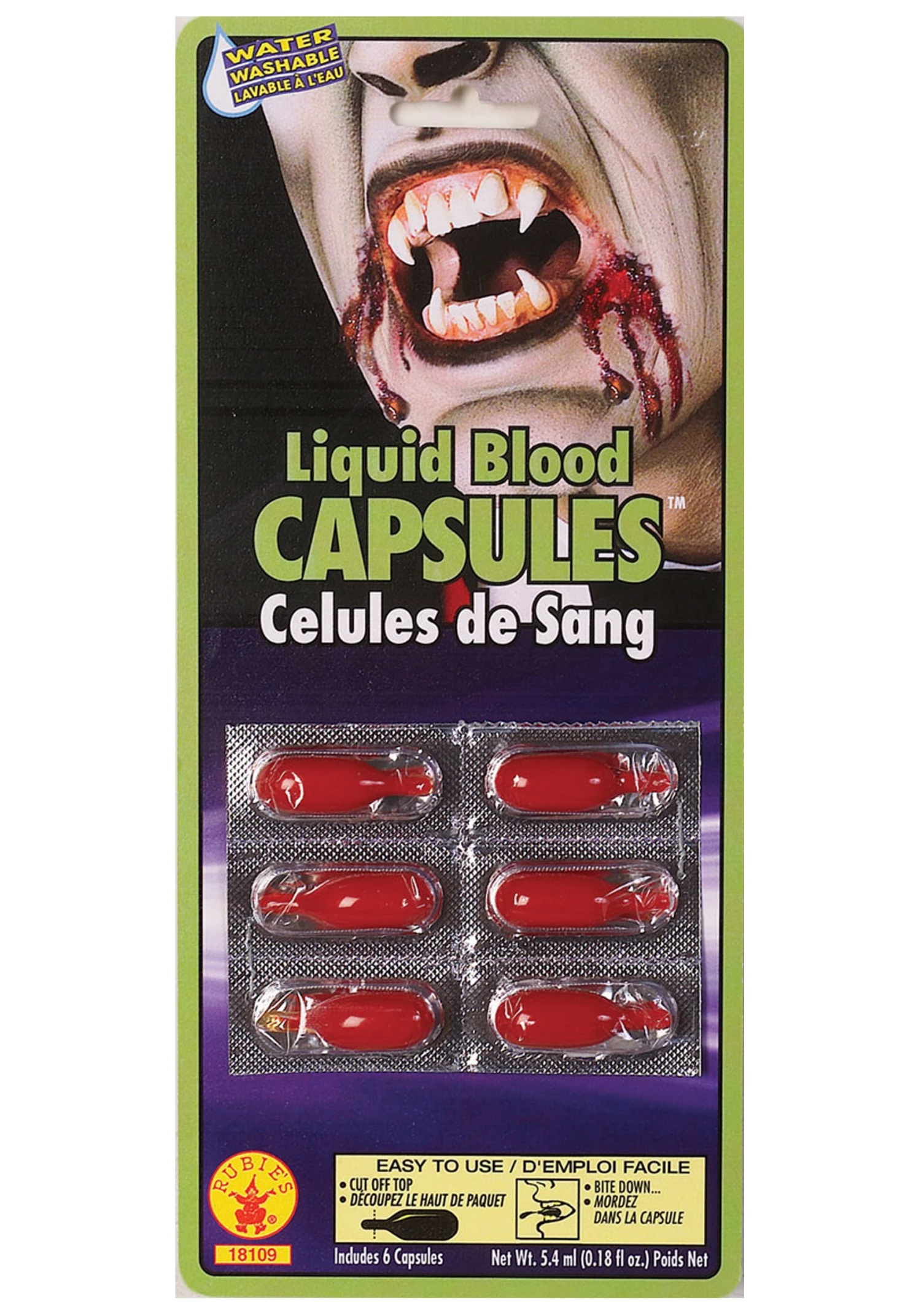 Rubies Costume Co. Inc Blood Capsules 1 Rubies Costume Co. Inc Blood Capsules
