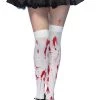 Leg Avenue Bloody Thigh High Stockings