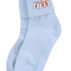 Forum Novelties, Inc Blue Big Baby Socks