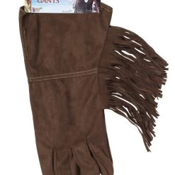 Forum Novelties, Inc Brown Fringe Cowboy Gloves