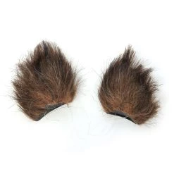 Elope Furry Brown Cat Ears And Tail 10 Elope Furry Brown Cat Ears And Tail -Cheap Halloween Store brown furry cat tail and ears alt 3