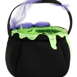 BigWan Apparel Co. Bubbling Black Cauldron Treat Bag