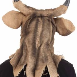 Elope Bull Scarecrow Mouth Mover Mask -Cheap Halloween Store bull scarecrow mouth mover mask alt 7