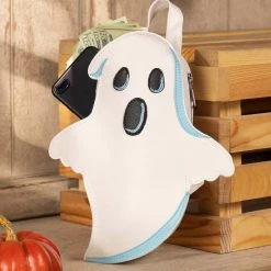 Fushengyuan Industry CO., Mini Cartoon Ghost Backpack -Cheap Halloween Store cartoon ghost mini backpack alt 2