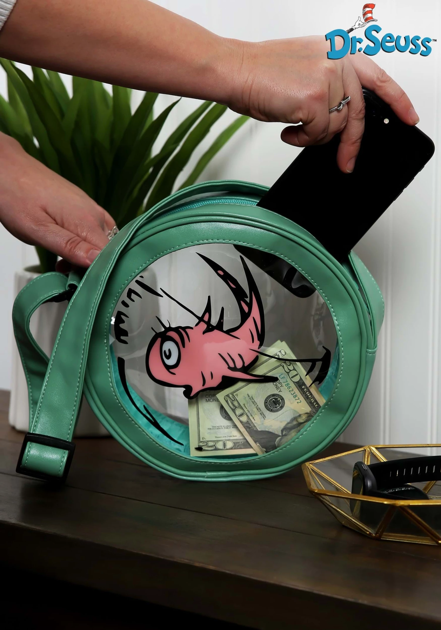 Elope Cat In The Hat Fish Companion Costume Purse 1 Elope Cat In The Hat Fish Companion Costume Purse