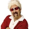 Fun World Celebrity Chef Wig And Goatee Set